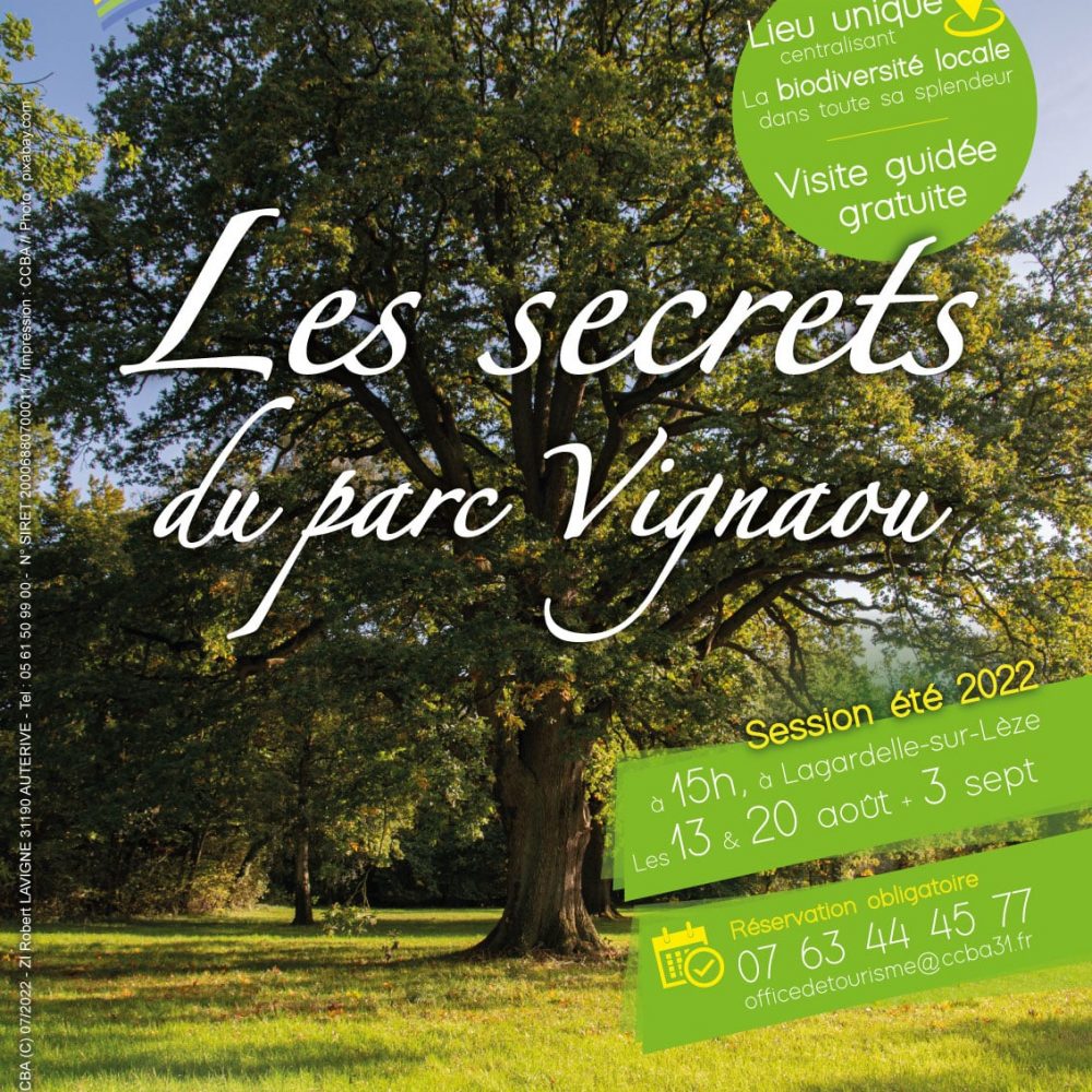 Visite du Parc Vignaou à Lagardelle-sur-Lèze