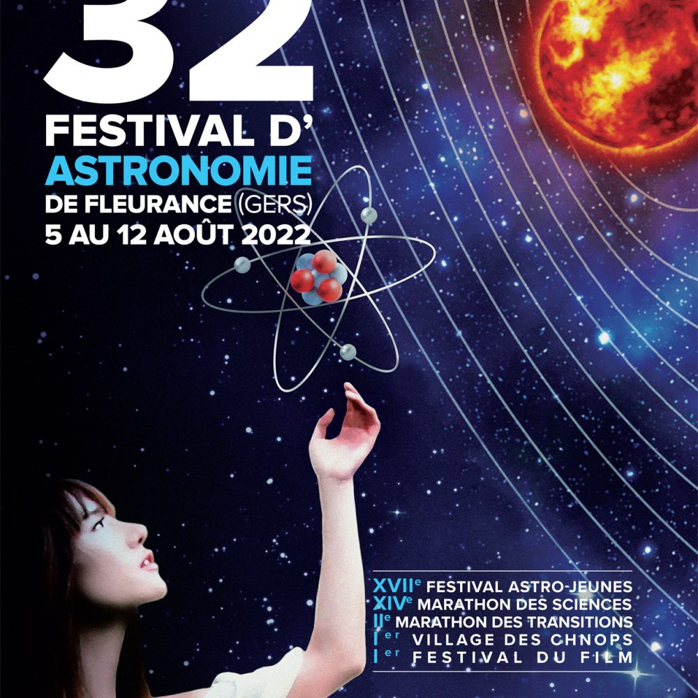32ème Festival d&rsquo;Astronomie de Fleurance (Gers) du 5 au 12 août 2022